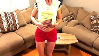Step Fantasy Meets Strip Dance In This High-Quality Video Featuring A Teen Amateur With Small Tits