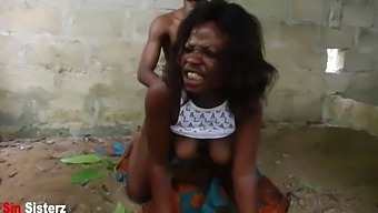 Horny Teens Caught Having Sex On A Farm By The Owner