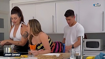 Best Friend Of My Girlfriend Stayed With Us For A Few Days And We Had Sex Until We Got To Know About A Hot Threesome.