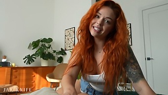 Redhead Girl Wants To Make A Sex Movie For Her Cuckold Boyfriend - Sinatra Monroe